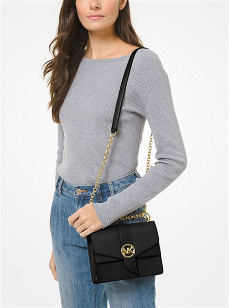 michael kors greenwich black|michael kors greenwich small crossbody.